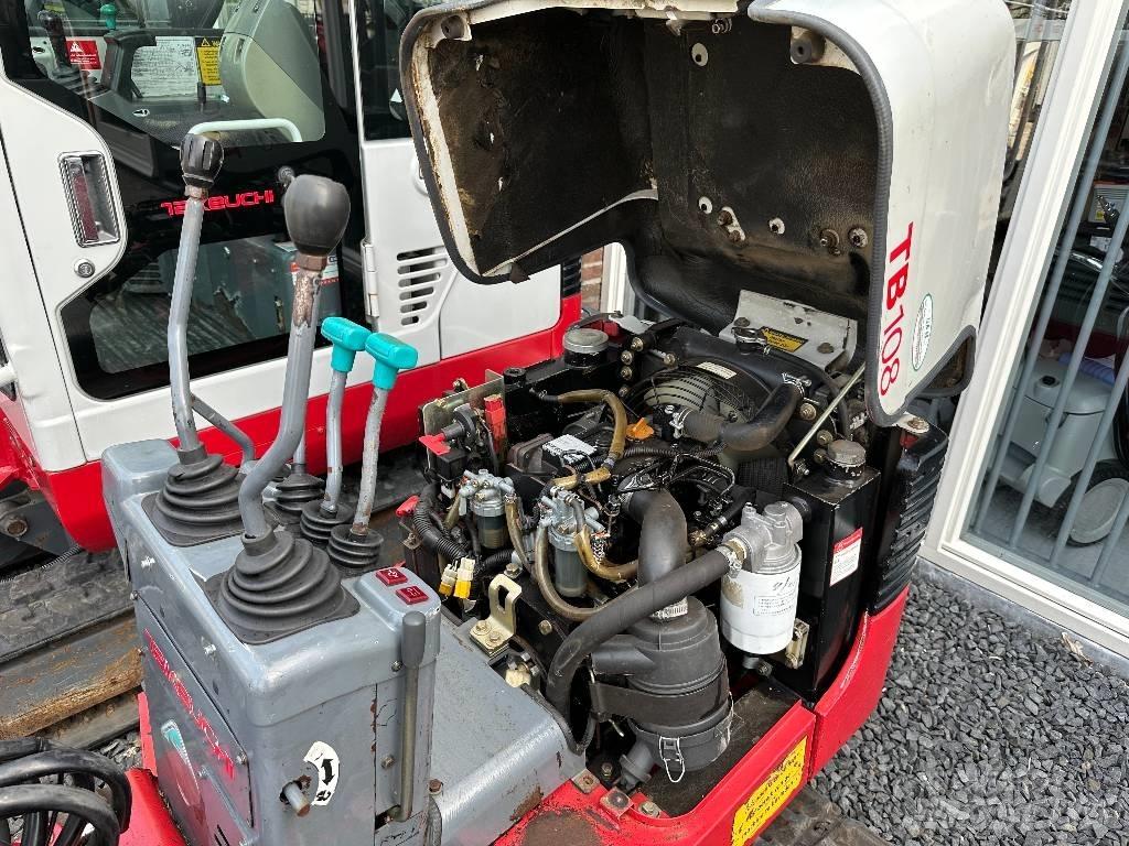 Takeuchi TB108 Mini ekskavatoriai < 7 t