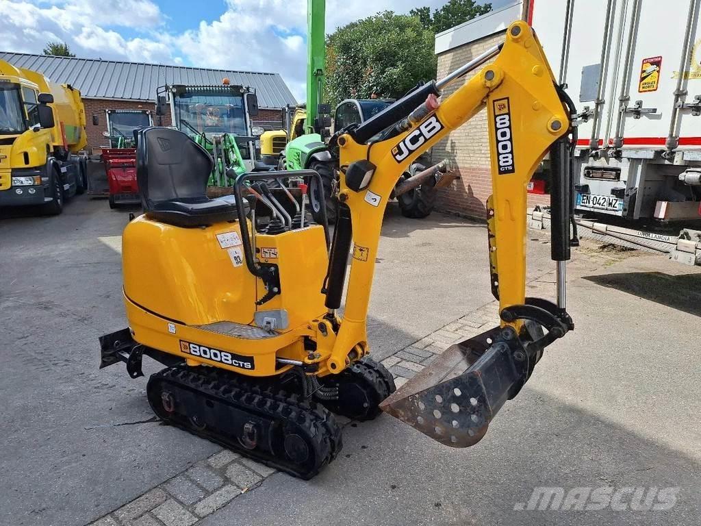 JCB 8008 CTS Mini ekskavatoriai < 7 t