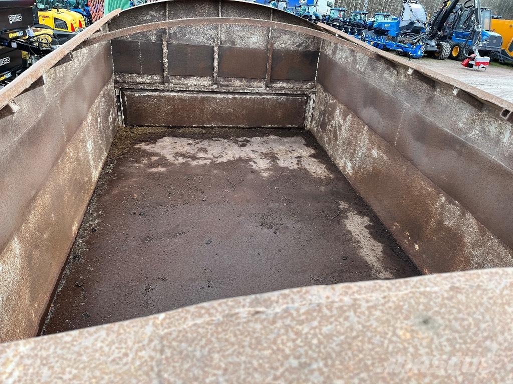  Tippkärra 12,5kbm Bendrosios paskirties priekabos