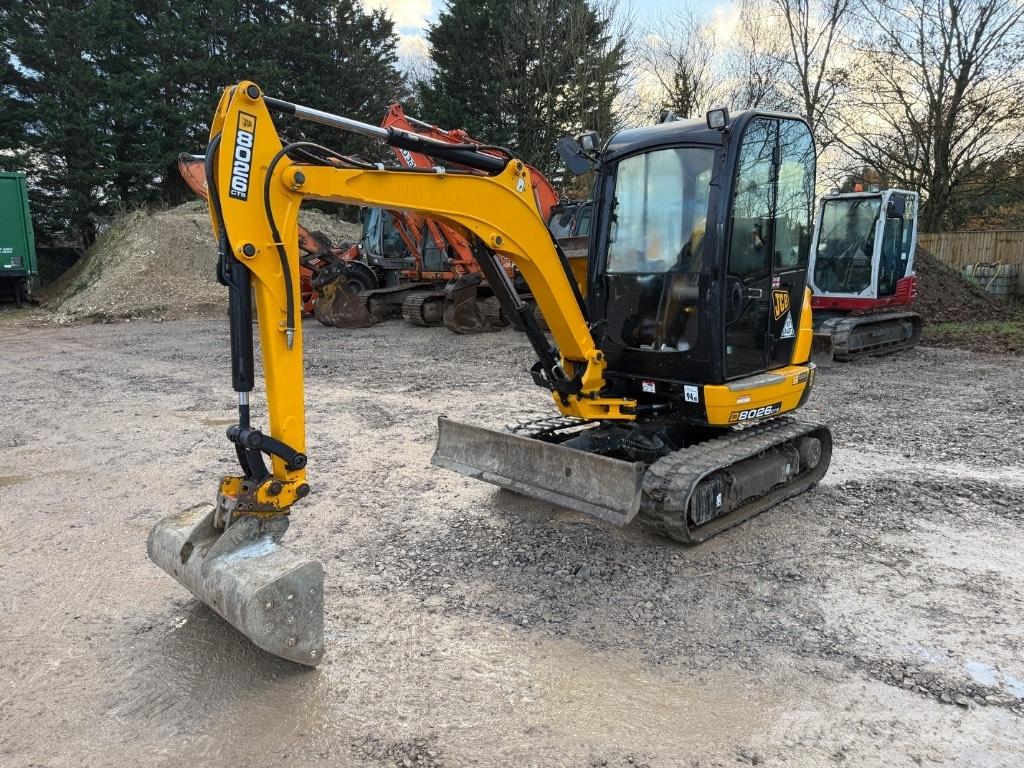 JCB 8026 CTS Mini ekskavatoriai < 7 t