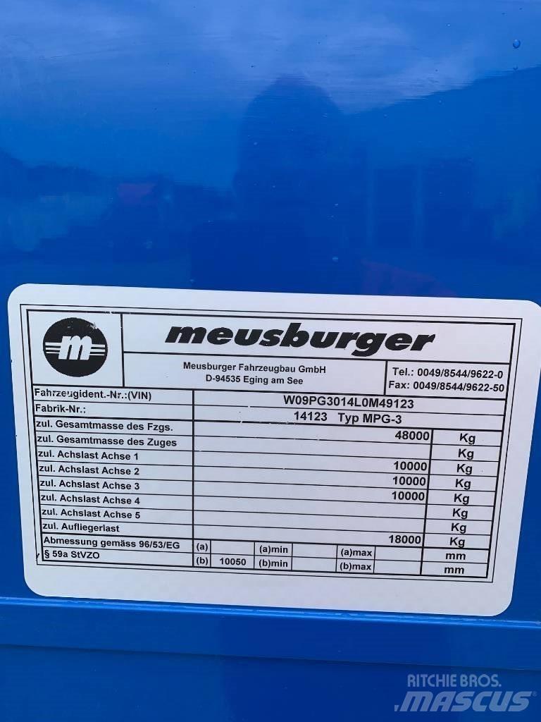 Meusburger jumbo Kitos puspriekabės