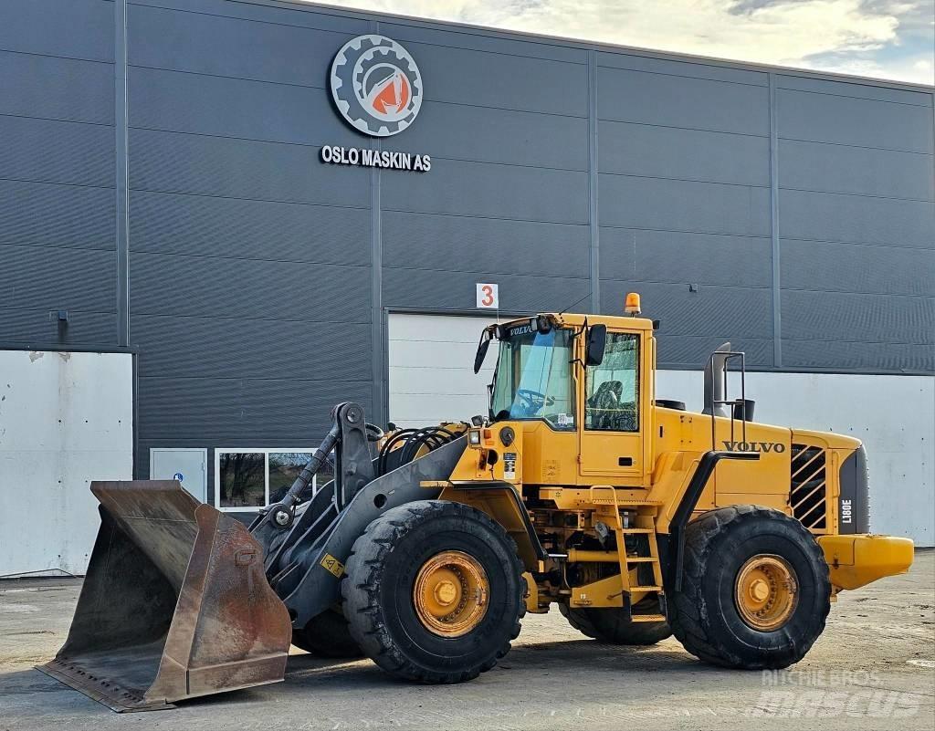 Volvo L 180 E Naudoti ratiniai krautuvai