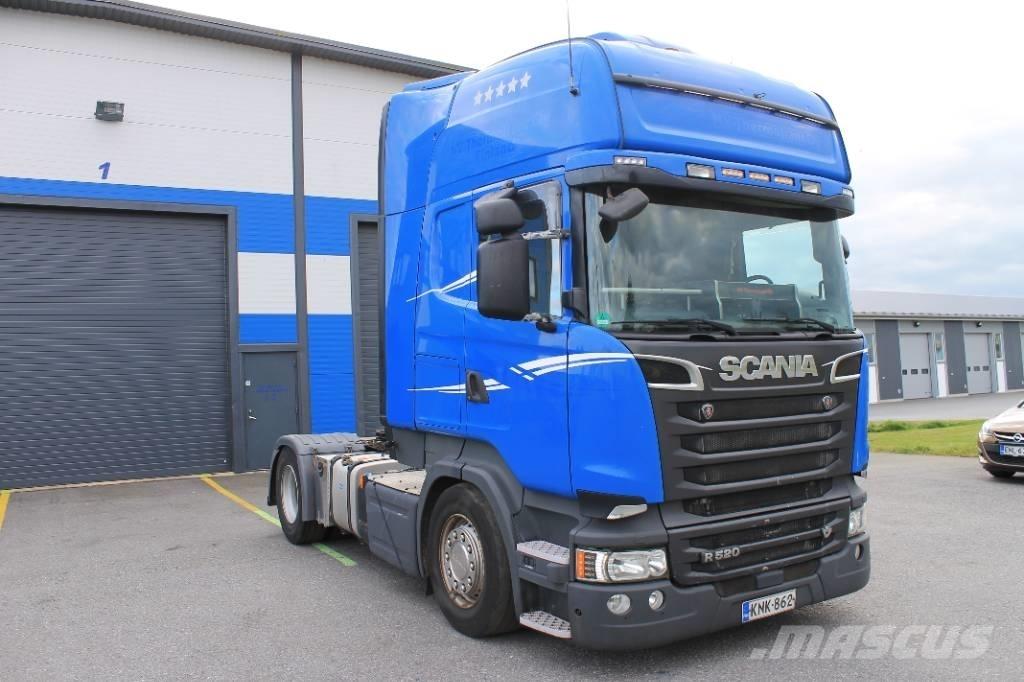 Scania R 520 Naudoti vilkikai