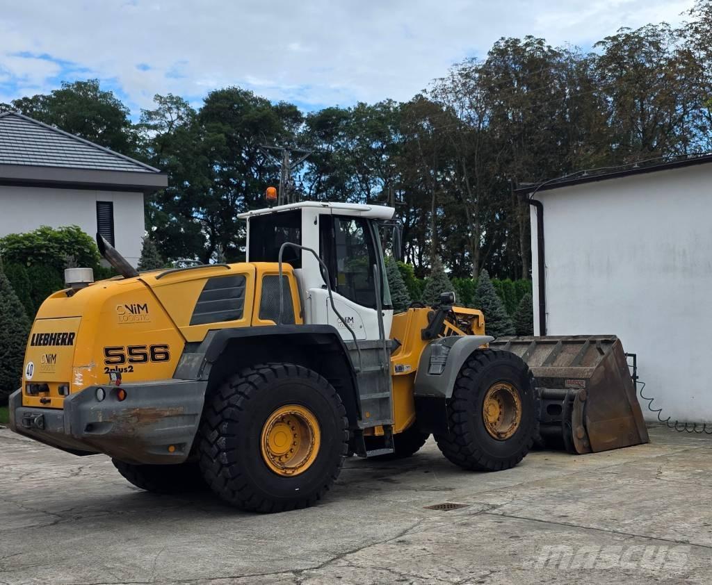 Liebherr L 556 Naudoti ratiniai krautuvai