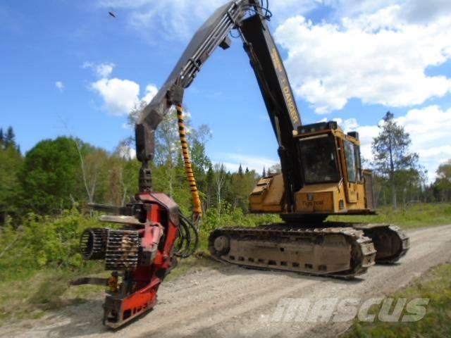 Tigercat 845B Miško pjovimo technika