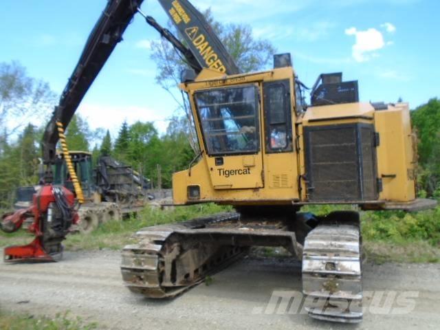 Tigercat 845B Miško pjovimo technika