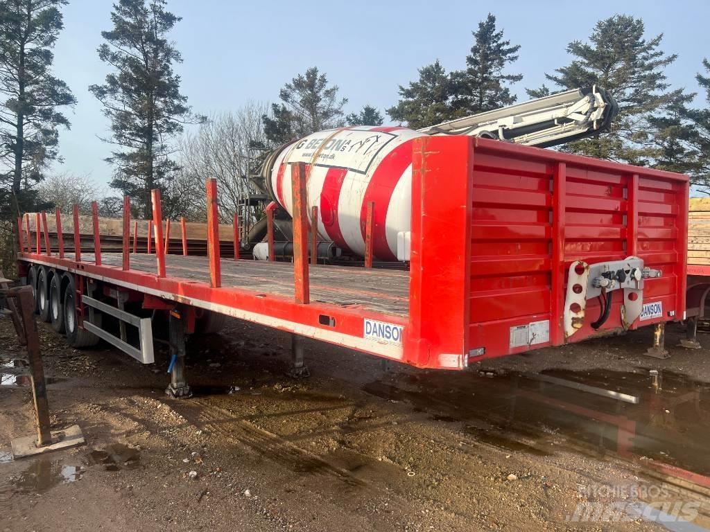 Danson S4560 Bortinių sunkvežimių priekabos su nuleidžiamais bortais