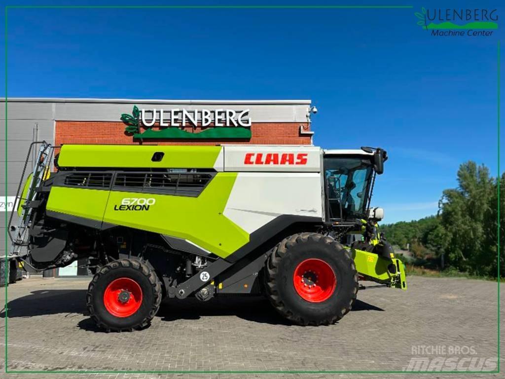 CLAAS Lexion 6700 Derliaus nuėmimo kombainai