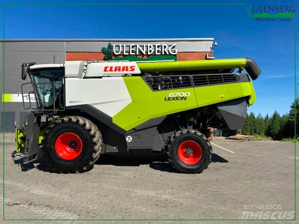 CLAAS Lexion 6700 Derliaus nuėmimo kombainai