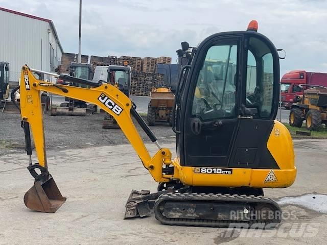 JCB 8018 Mini ekskavatoriai < 7 t