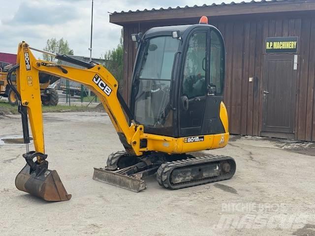JCB 8018 Mini ekskavatoriai < 7 t