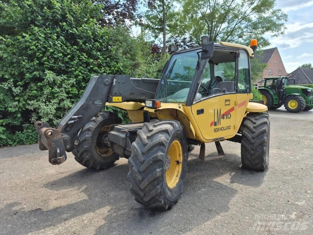 New Holland LM 410 Teleskopiniai krautuvai žemės ūkiui
