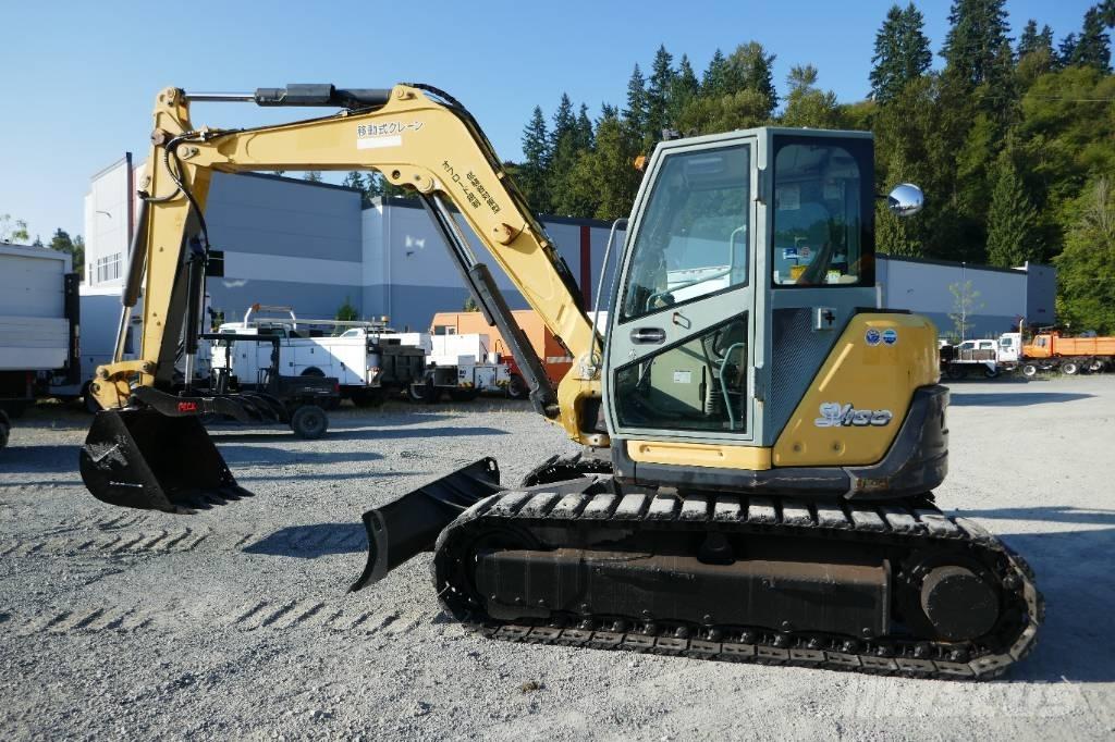 Yanmar SV 100-1 Vikšriniai ekskavatoriai