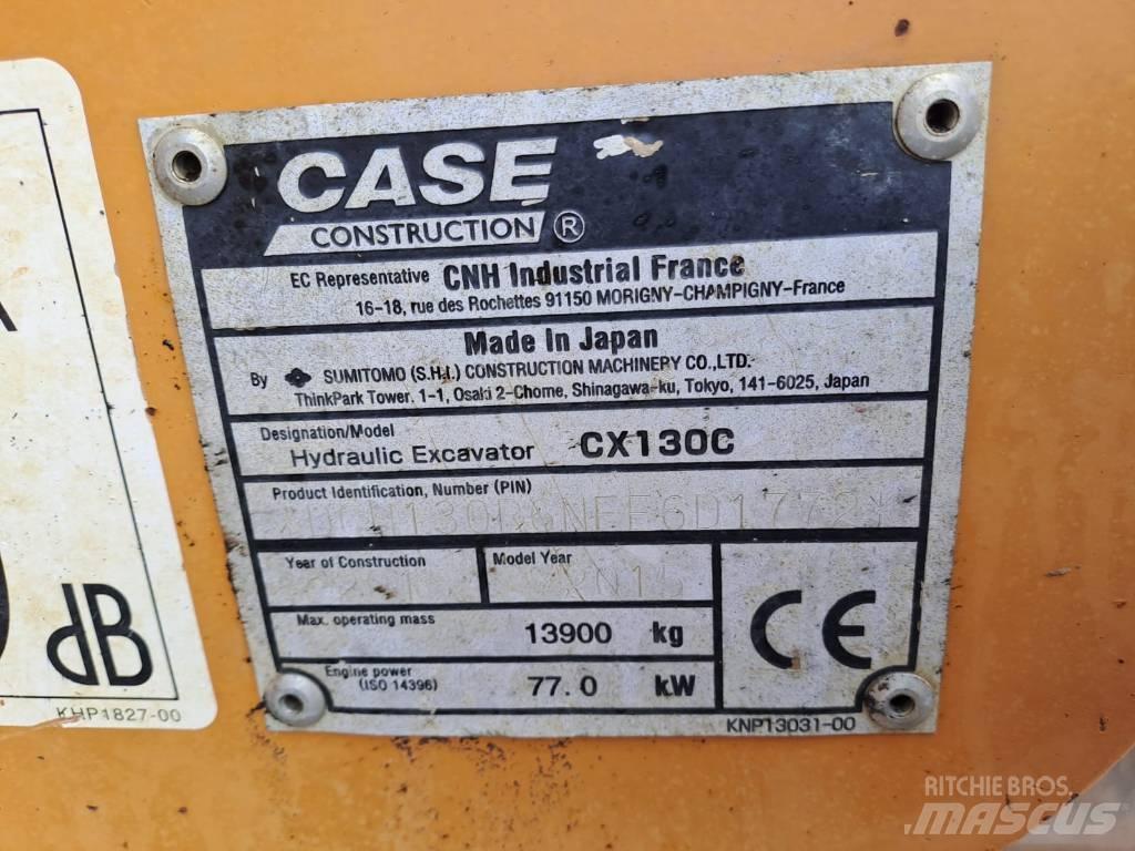 CASE CX 130 C Vikšriniai ekskavatoriai