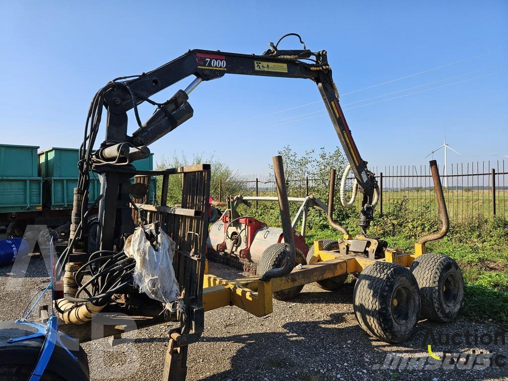 Moheda FMV 7000 Miškovežių priekabos