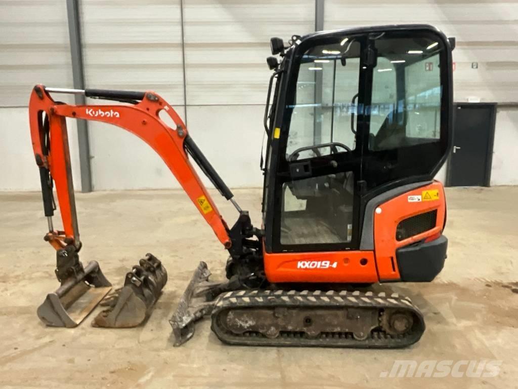 Kubota KX 019-4 Mini ekskavatoriai < 7 t