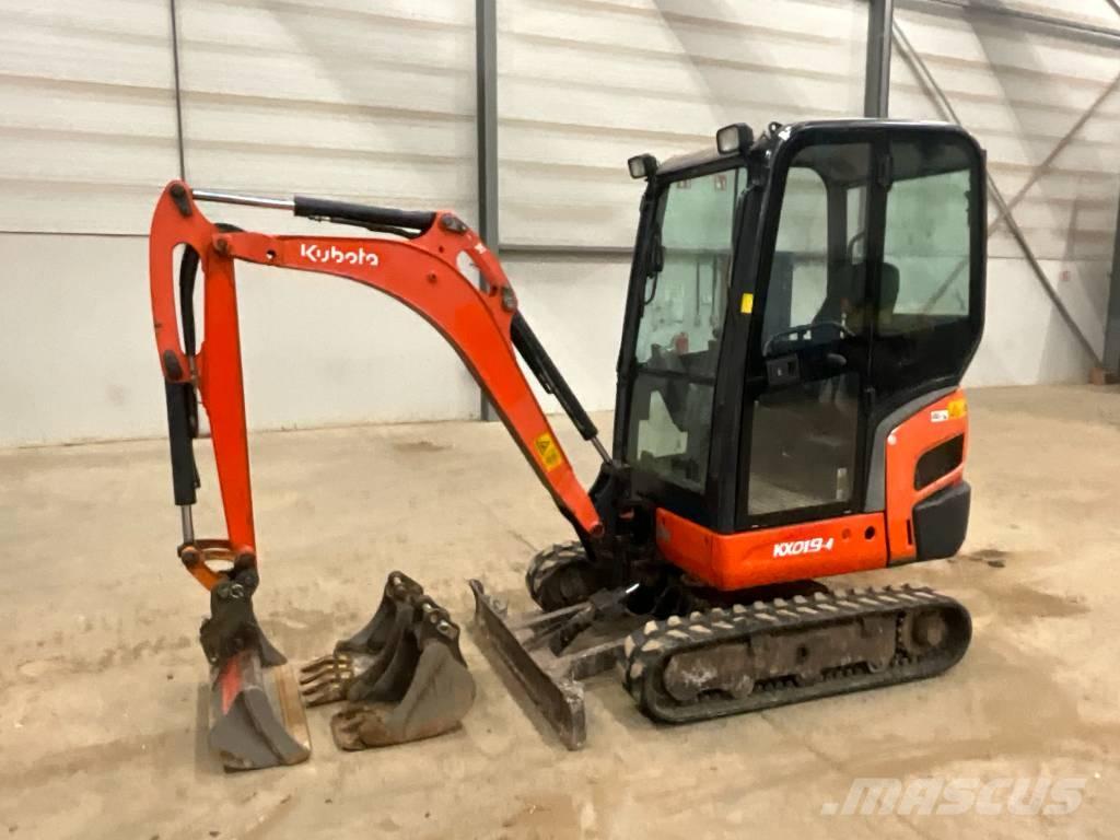 Kubota KX 019-4 Mini ekskavatoriai < 7 t