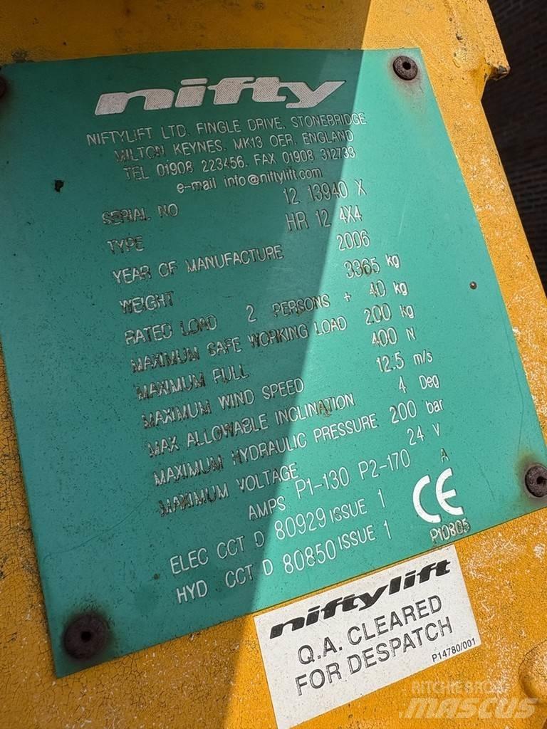 Niftylift Hr12nde Alkūniniai keltuvai