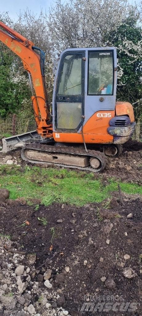 Hitachi Ex35 Mini ekskavatoriai < 7 t