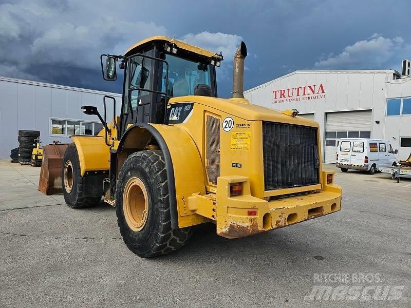 CAT 962 H Naudoti ratiniai krautuvai