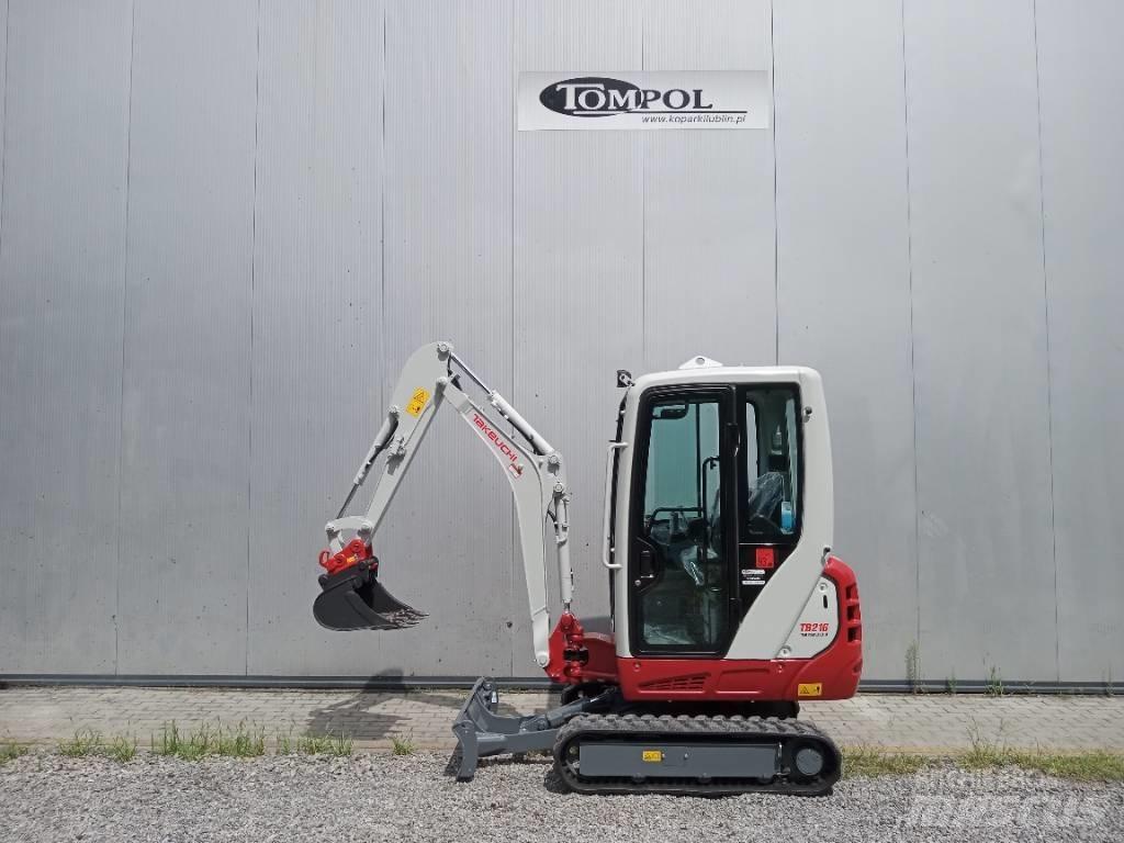 Takeuchi TB 216 Mini ekskavatoriai < 7 t
