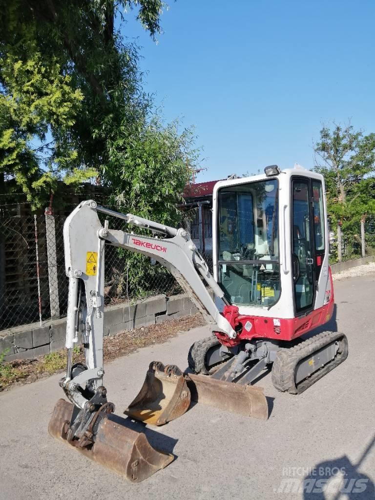 Takeuchi TB 216 Mini ekskavatoriai < 7 t