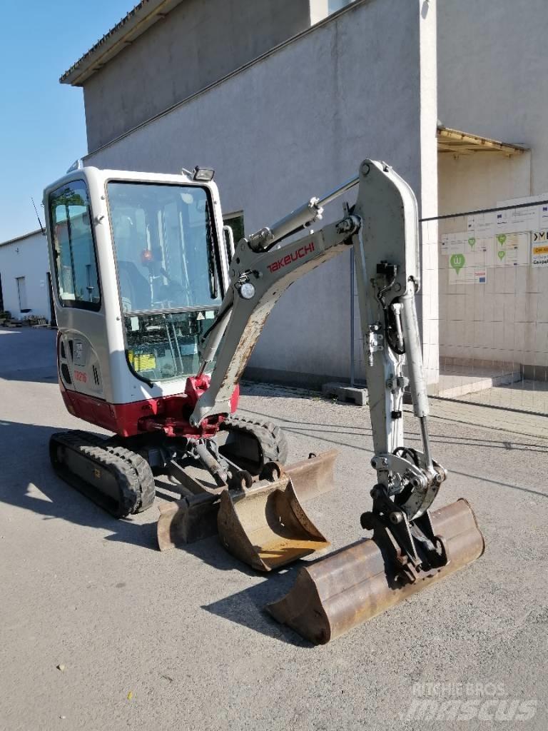 Takeuchi TB 216 Mini ekskavatoriai < 7 t