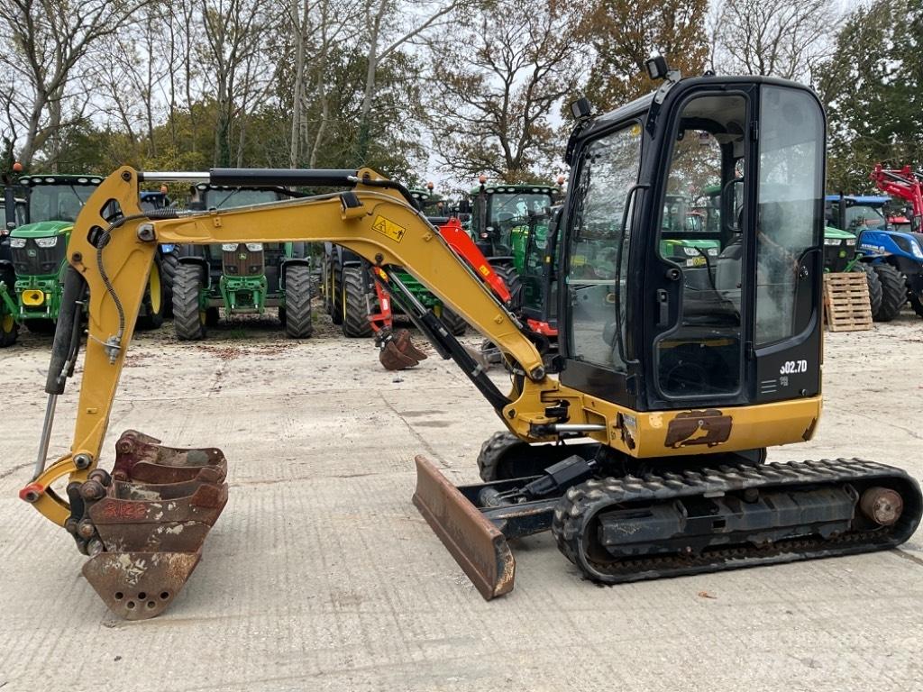 CAT 302.7 D CR Mini ekskavatoriai < 7 t