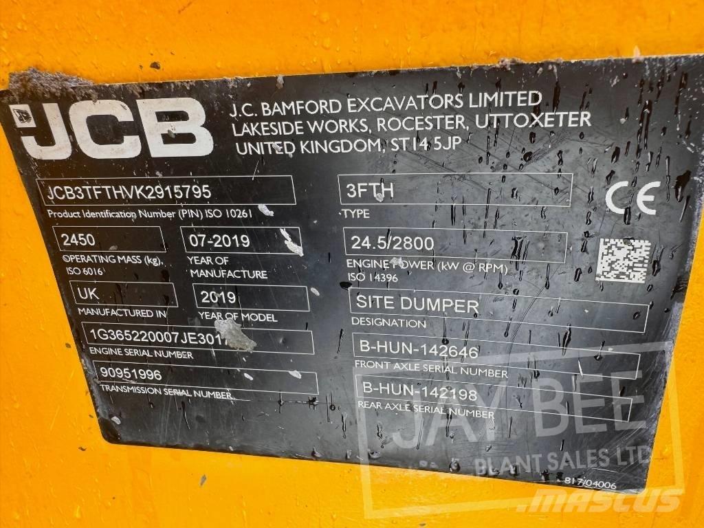 JCB 3TFTH Statybiniai savivarčiai sunkvežimiai