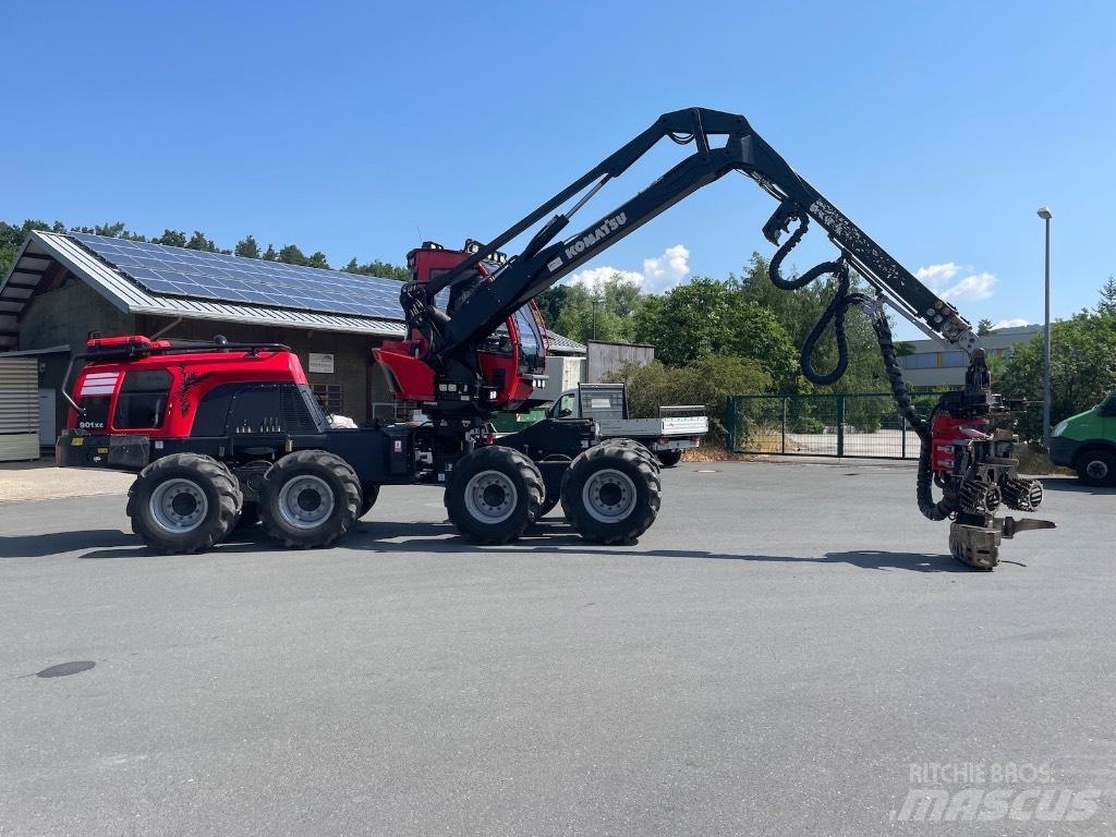 Komatsu 901 XC Miško technika (Harvesteriai)