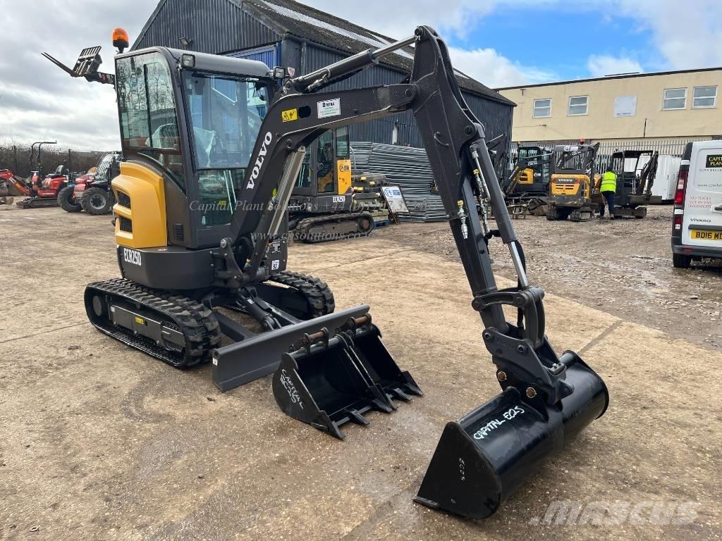 Volvo ECR 25 D Mini ekskavatoriai < 7 t