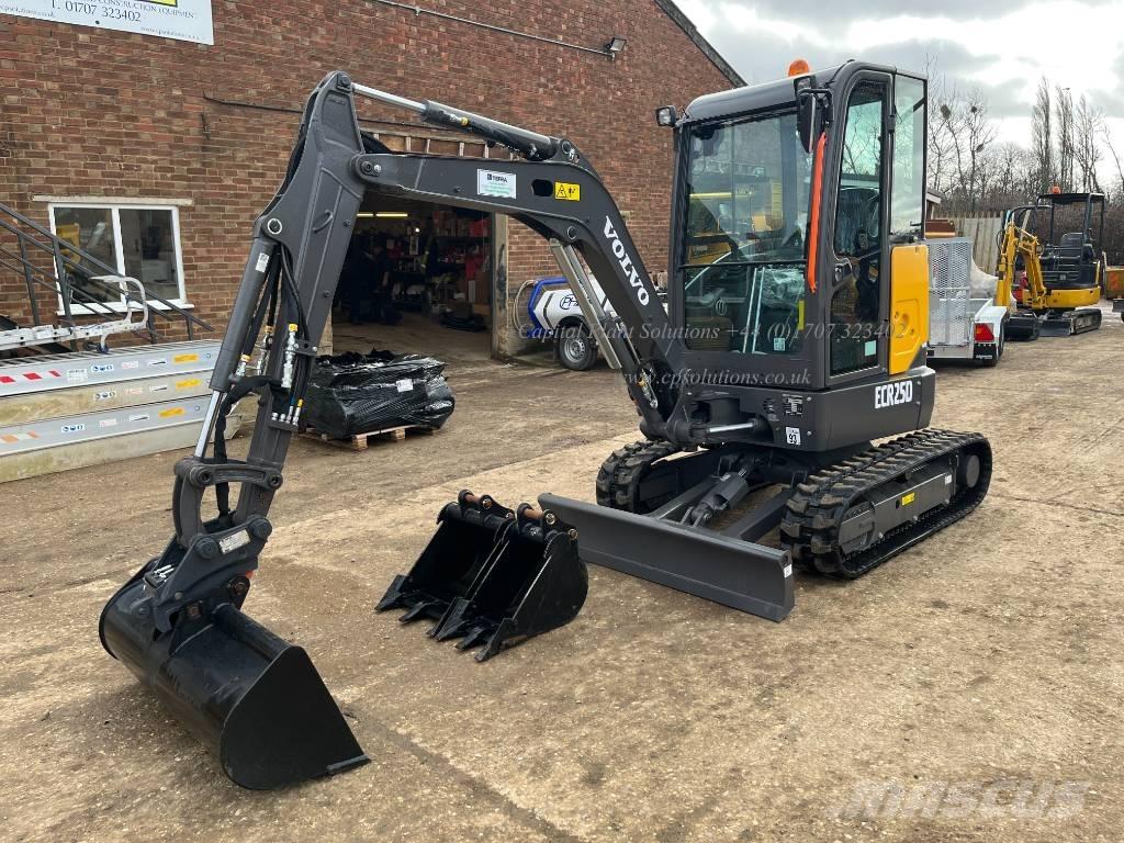 Volvo ECR 25 D Mini ekskavatoriai < 7 t