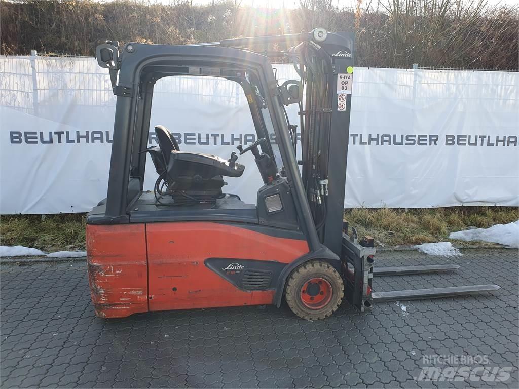 Linde E18L Elektriniai šakiniai krautuvai