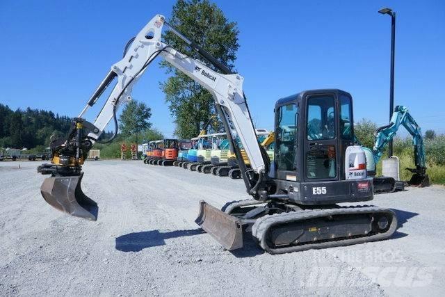Bobcat E 55 Mini ekskavatoriai < 7 t