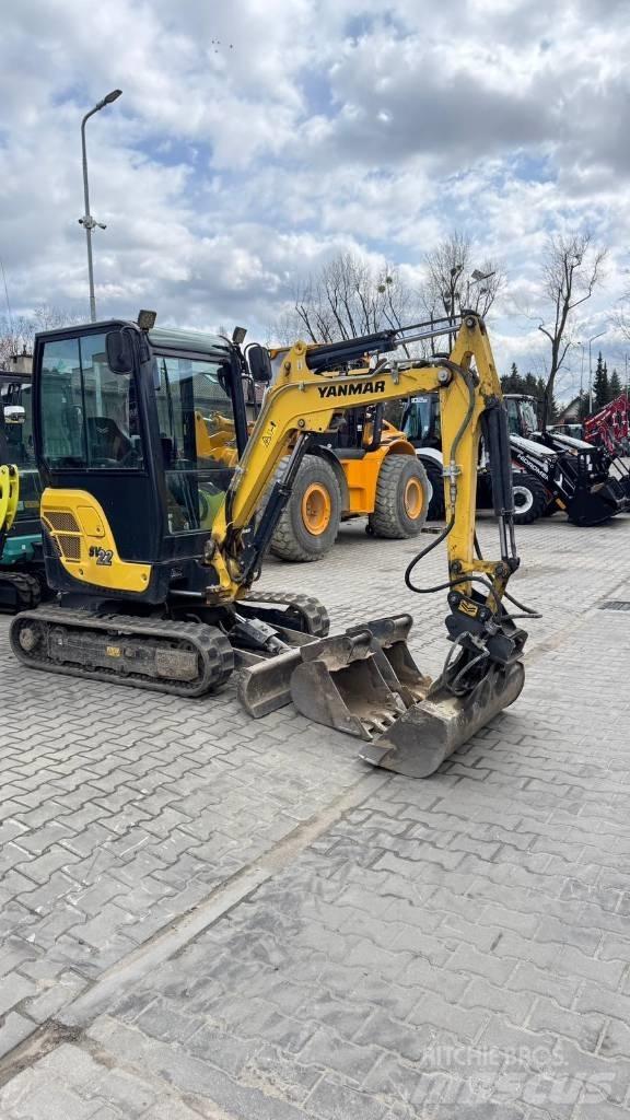 Yanmar SV 22 Mini ekskavatoriai < 7 t