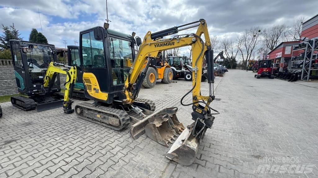 Yanmar SV 22 Mini ekskavatoriai < 7 t