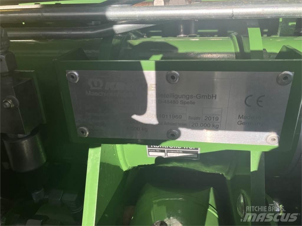 Krone ZX 470 GD Savikrovės priekabos