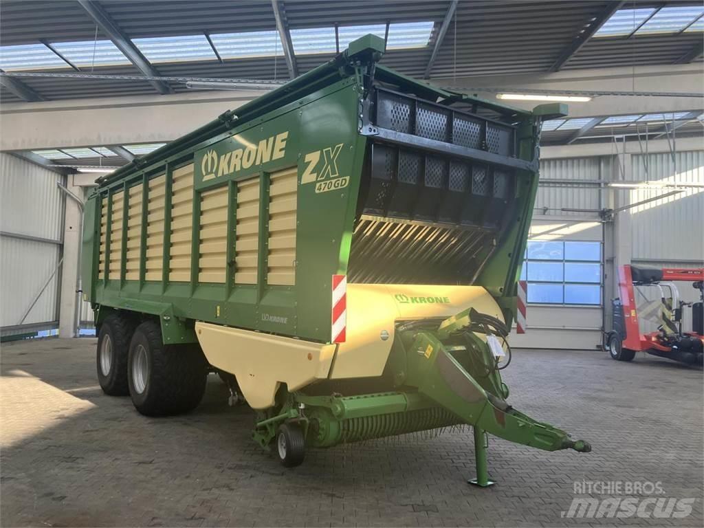 Krone ZX 470 GD Savikrovės priekabos