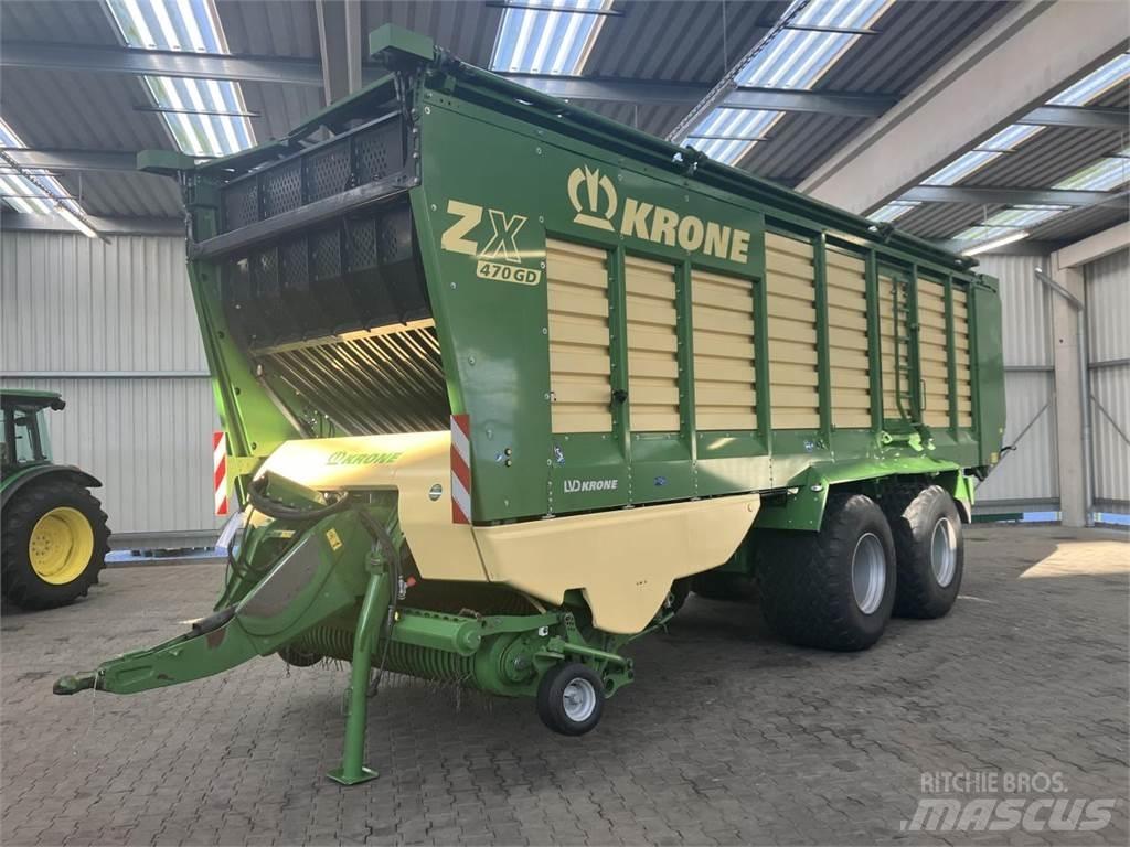 Krone ZX 470 GD Savikrovės priekabos