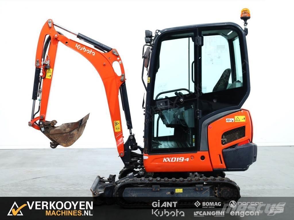 Kubota KX019-4 Mini ekskavatoriai < 7 t
