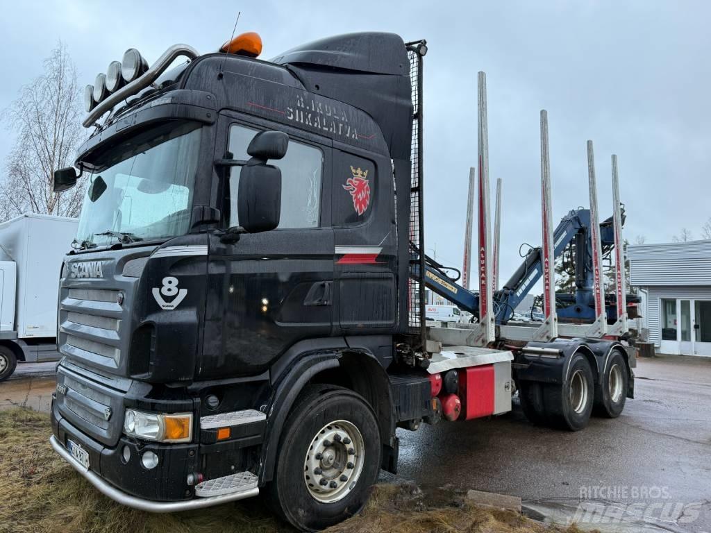 Scania R 560 Miškovežių vilkikai