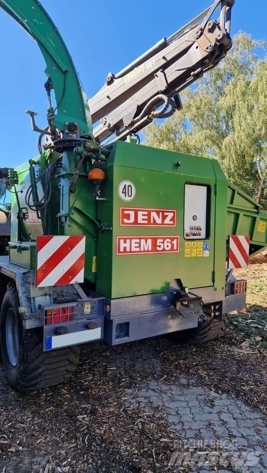 JENZ HEM 561 Z Medienos smulkintuvai