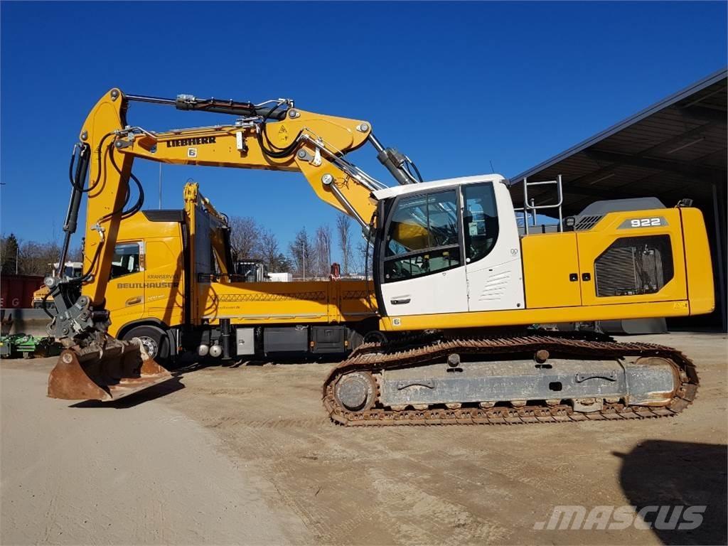 Liebherr R922 Vikšriniai ekskavatoriai