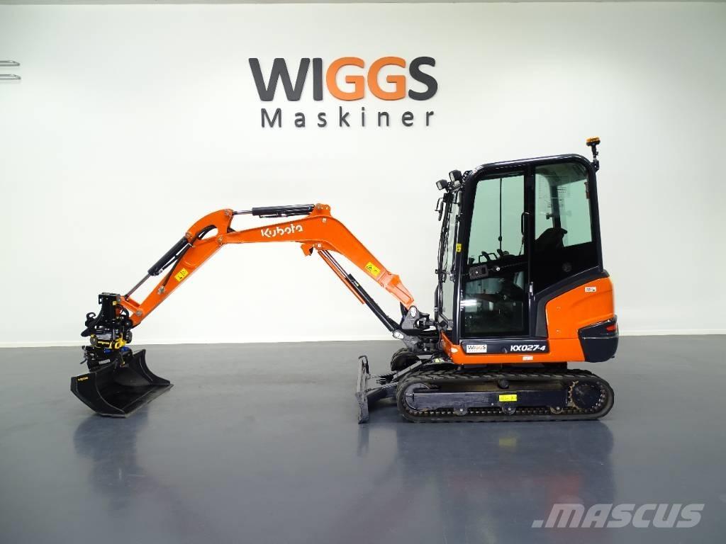 Kubota KX 027-4 Mini ekskavatoriai < 7 t