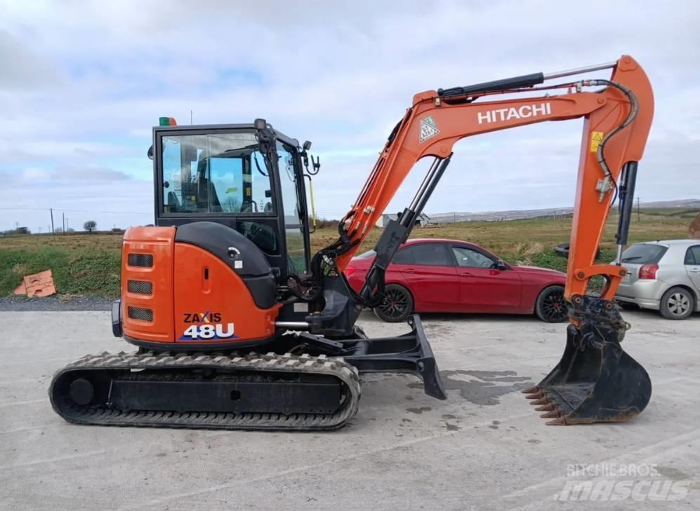 Hitachi ZX 48 U Mini ekskavatoriai < 7 t