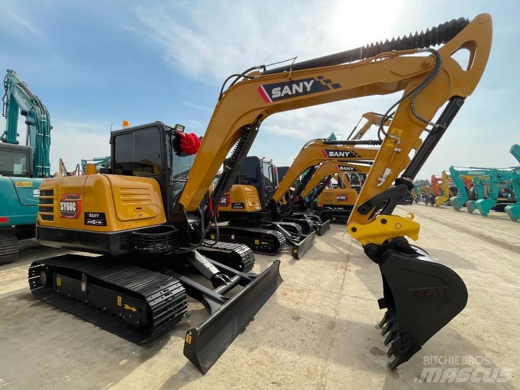 Sany 60 Mini ekskavatoriai < 7 t
