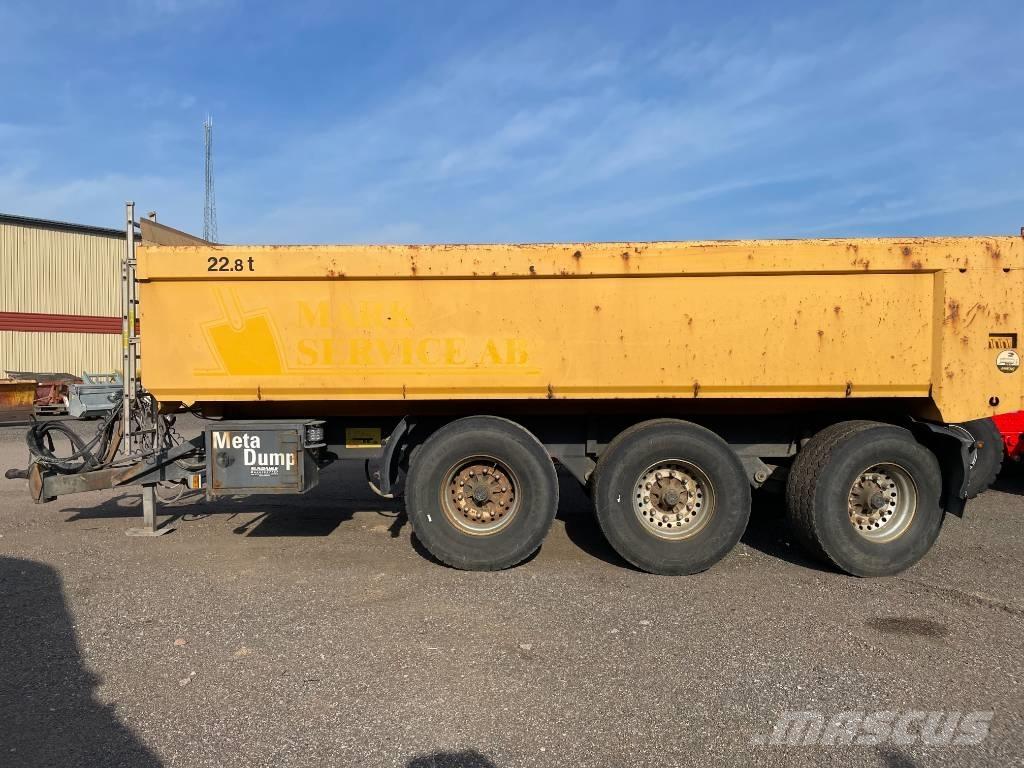 Metsjö Meta Dump 6.3 Savivartės priekabos