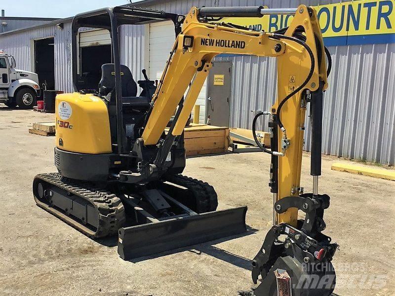 New Holland E30C Mini ekskavatoriai < 7 t