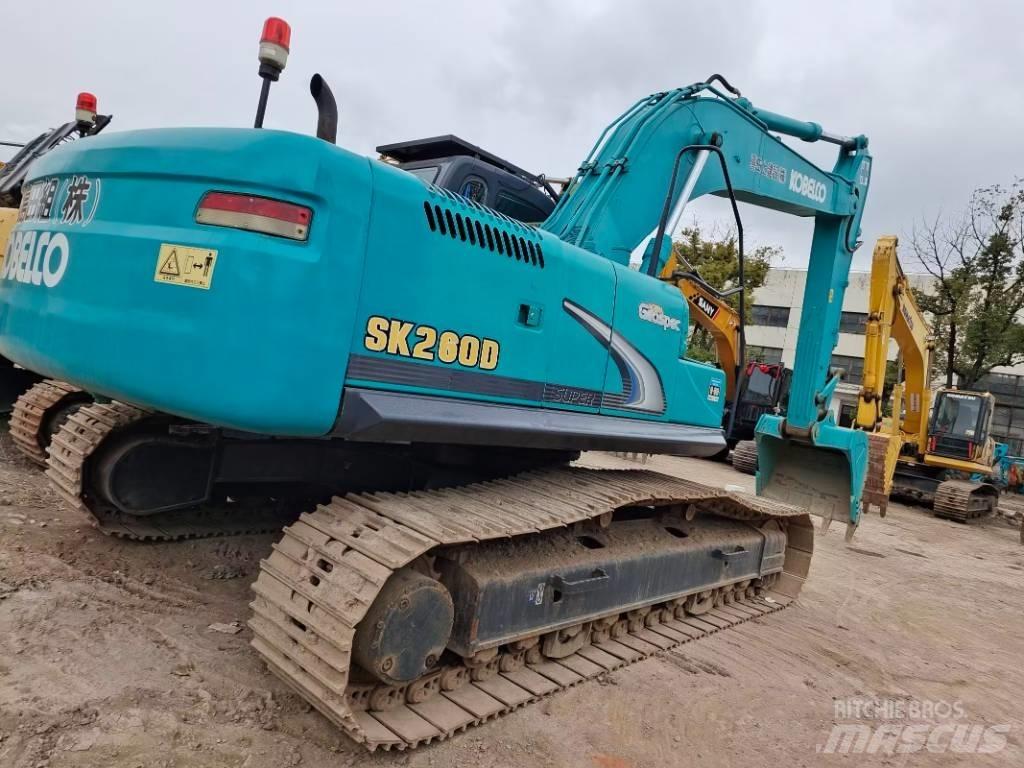 Kobelco SK 260 Vikšriniai ekskavatoriai