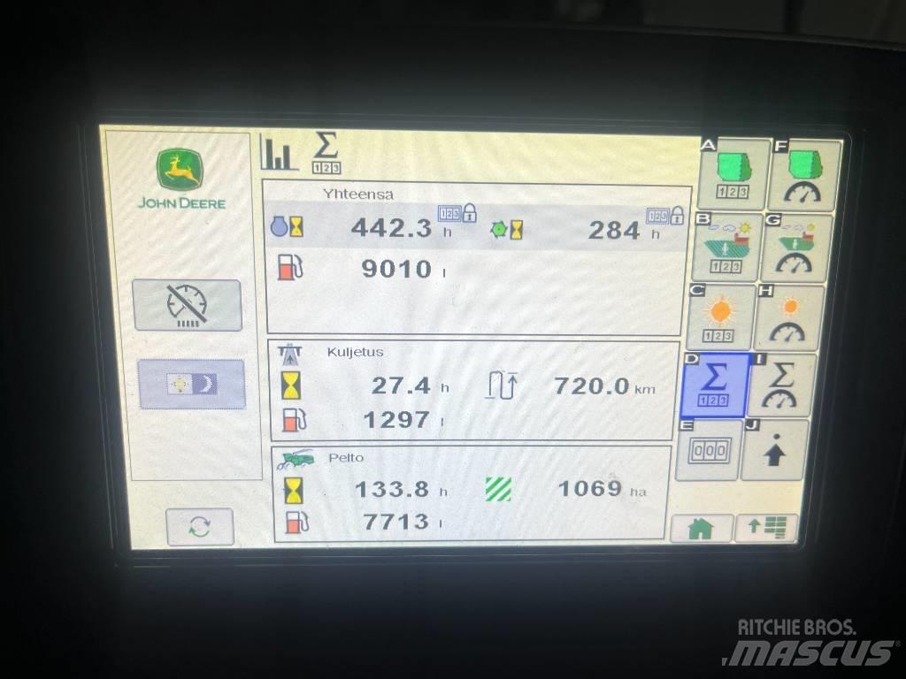 John Deere 9700i Pašarų ruošimo technika
